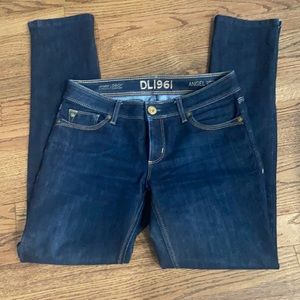 DL 1961 angel skinny mid rise jean size 26